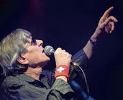 Als einer der wenigen Schweizer Mundartmusiker konnte Polo Hofer von seinen Albumverkäufen und Auftritten leben. (Bild: Urs Flüeler/Keystone (25. Oktober 2014))