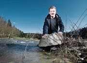 «Wasser ist ganz einfach mein Element», sagt Kevin Keiser. (Bild: Stefan Kaiser (Baar, 10. März 2017))