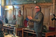 Stefan Roth hatte am Donnerstag, am Tag der Salle-Modulable-Debatte, seinen letzten Auftritt vor dem Stadtparlament. (Bild: Robert Knobel)