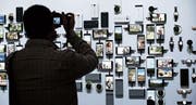 Auf Android basierende Geräte an einem Google-Event. (Bild: Tony Avelar/Key (San Francisco, 29. September 2015))