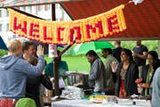 Am ersten Street-Food-Market wollen die Veranstalter Vielfältiges und Überraschendes für den Gaumen bieten. (Bild: Christian H. Hildebrand / Neue ZZ)