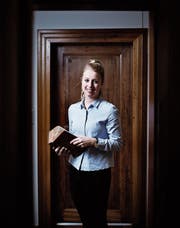 Olivia Bühlmann übernimmt auch in der Bürgerkanzlei Verantwortung. (Bild: Stefan Kaiser (Baar, 6. Februar 2018))