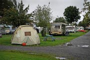 Der TCS-Camping bei der Seefeldstrasse in Horw steht vor einer ungewissen Zukunft. (Bild Nadia Schärli)