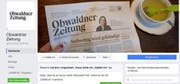 So sieht der Facebook-Auftritt unserer Zeitung aus. (Bild: Screenshot: Redaktion)