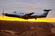 Ein Pilatus-Flugzeug des Typs PC-12 NG Spectre. (Bild: Pilatus Aircraft Ltd)