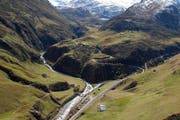 In der Nähe der Einmündung der Witenwasserenreuss (links) in die Furkareuss im Gebiet Geren soll die Zentrale des neuen Kraftwerks entstehen. (Bild: Markus Russi/Neue UZ)