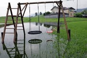 Menzingen nach einem Unwetter im Juni 2011. (Bild: Werner Schelbert/Neue LZ)