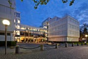 Der Hauptsitz von Glencore in Baar. (Bild: Keystone)