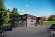 Abgelehnt: Das Projekt für ein Gemeindezentrum in Meierskappel. (Bild: pd)