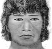 Das Phantombild des beteiligten Mannes bei der Schlägerei in Kriens. (Bild Kapo Luzern)
