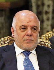 Der irakische Ministerpräsident Haidar al-Abadi. (Bild: EPA)