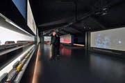 Im Neat-Infozentrum Erstfeld sehen Besucher mit Modellen, Originalobjekten und audiovisuellen Medien, wie der längste Tunnel der Welt entsteht. (Bild: PD)