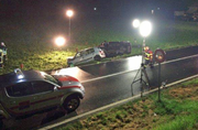 Dieser verhängnisvolle Unfall im Wallis war ein Suizidversuch. (Bild: PD (Münster, 9. August 2015))