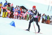 Nadine Fähndrich unterwegs zum Ziel. Am Ende reicht es für den dritten Platz. (Bild: PD / JWSC 2018)