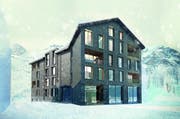 Haus Schneefalke in Andermatt. (Bild: PD)