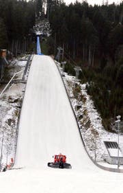 Das Schanzen-Team leistete in den letzten Tagen grossen Einsatz. (Bild: pd)