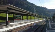 Der neue Bahnhof in Lungern. (Bild: PD)