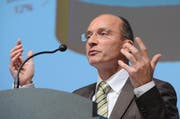 Urs Riedener, seit März 2008 CEO der Emmi Gruppe. (Bild Eveline Bachmann/Neue LZ)