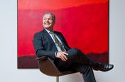Er wird per 1. Januar 2016 neuer Chef der Suva: Felix Weber, hier am Suva-Hauptsitz in Luzern. (Bild: Dominik Wunderli / Neue LZ)