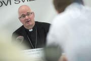 Bischof Charles Morerod, Präsident der Schweizerischen Bischofskonferenz. (Bild: Marcel Bieri/Keystone)