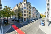 Die Strassenmarkierungen sind ein sichtbares Zeichen der Gesamterneuerung Hirschmatt.