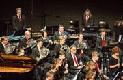 Das Blasorchester Stadtmusik Luzern begeisterte im KKL.