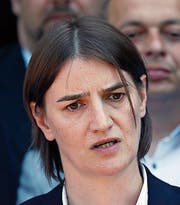 Ana Brnabic (41). (Bild: Darko Vojinovic/AP)