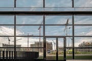 Der Bauboom in der Agglomeration Luzern zeigt sich auch im Gebiet Schweighof. (Bild: Pius Amrein (Kriens, 27. Juni 2017))