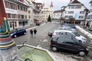 Die Stadt Sursee mit Blick in Richtung Rathaus. (Bild: Pius Amrein/Neue LZ)