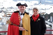Lieben Traditionen wie die Fasnacht: Adolf und Yvonne Barmettler. (Bild: Richard Greuter / Neue NZ)