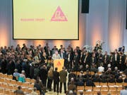 Sika-Generalversammlung (Bild letztes Jahr)): Konflikte zwischen Erbenfamilie und Geschäftsführung sind vorprogrammiert. (Bild: KEYSTONE/URS FLUEELER)