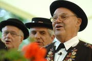 Der inzwischen verstorbene Ruedi Rymann, hier bei einem Konzert im Juni 2007. (Bild Eveline Bachmann/Neue LZ)