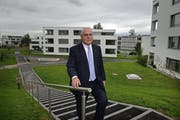 Finanzdirektor Urs Dickermann musste ein Defizit verkünden. (Archivbild Nadia Schärli)