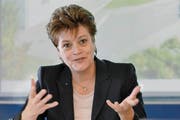 Konkurrenz erhält Wyss von der Zürcher CVP-Regierungsrätin Silvia Steiner... (Bild: Keystone / Anthony Anex)