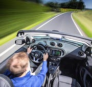 Echtes Cabriofeeling, hier mit dem Smart Brabus fortwo.