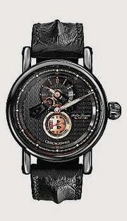 So sieht die Uhr im Crypto-Design aus. (Bild: PD)