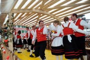 Impression des Umzugs der Sennenchilbi in Küssnacht vom vergangenen Februar. (Bild Erhard Gick/Neue SZ)