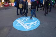 Die Stadt Luzern ruft zu Rücksicht auf. (Bild PD)