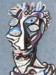 ... Tusche und Aquarell auf Papier (1968). (Bild: Pro Litteris / PD)