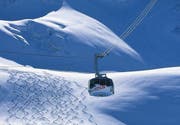 Die Titlis-Rotair-Gondelbahn. (Bild pd)