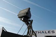 Der Stand von Thales an der International Paris Air Show. Bild: Erich Piermont/AFP (17. Juli 2015)