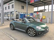 Heute noch eine Alternative zum gesellschaftlichen Mief: der VW Beetle Cabriolet. (Bild: Matthias HBild: Matthias Hafenafen)