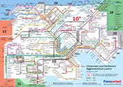 Der neue Zonenplan in der Stadt Luzern, gültig ab 14. Dezember 2014. (Bild: PD)