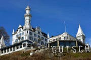 Braucht einen neuen Direktor: Château Gütsch in Luzern. (Bild: Keystone)
