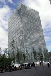 Roche-Tower in Rotkreuz. (Bild: Werner Schelbert / Neue ZZ)
