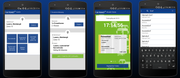 Abfahrsort eingeben, Ticket kaufen und das Ticket wird auf dem Handy angegeben. (Bild: zvg)