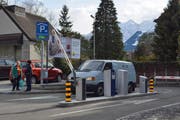 In der Tiefgarage der Urner Kantonalbank stehen ab sofort auch öffentliche Parkplätze bereit. (Bild: Anian Heierli)