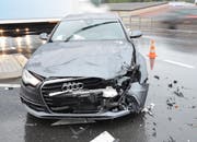 Der Unfall führte zu Verkehrsbehinderungen. (Bild: Luzerner Polizei)