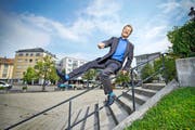Der grüne Gemeinderat Cyrill Wiget will Krienser Gemeindepräsident werden. (Bild Dominik Wunderli)