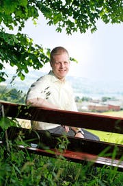 Der neue Mann an der Spitze der Luzerner EVP: der Sempacher Tobias Reinmann. (Bild Corinne Glanzmann)